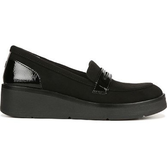 Bzees Fast Track Women's Slip-on Wedge Loafers - Picture 2 of 11